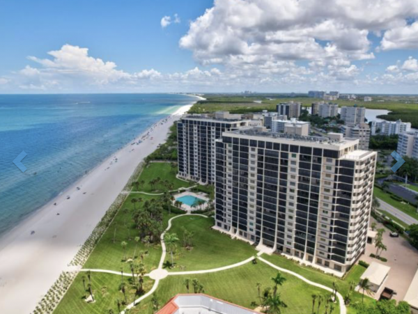 6th floor views Gulf Front of Vanderbilt Beach 3 month rental